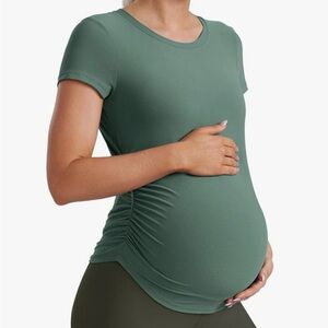 Maternity Green Tshirt